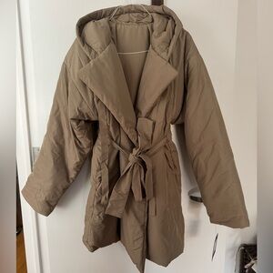 NWT Norma Kamali Sleeping Bag Coat